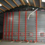silo rectangulaire pour le stockage du grain