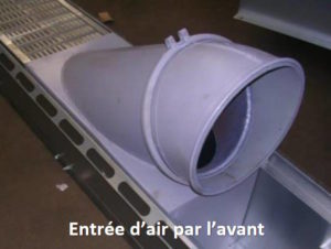 entree d'air pour caniveau ventilation